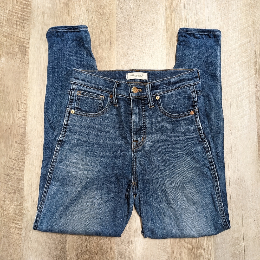 Madewell 10" High Rise Skinny Jeans Size 26